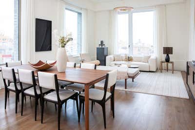  Modern Apartment Dining Room. Carnegie Hill Residence by Lena Wang Interiors, LLC.