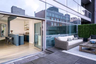 Modern Bachelor Pad Patio and Deck. TRIBECA by PROJECT AZ.