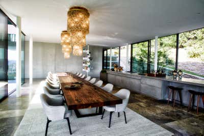  Eclectic Contemporary Kitchen. Villa by Robert Stephan Interior.