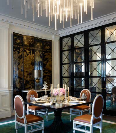  Contemporary Family Home Dining Room. London Project by Paolo Moschino LTD.