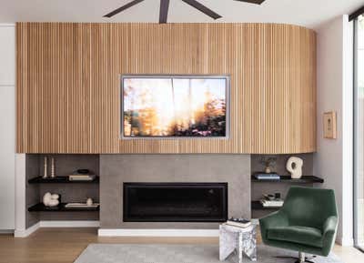  Contemporary Bachelor Pad Living Room. South 5th by SLIC Design.
