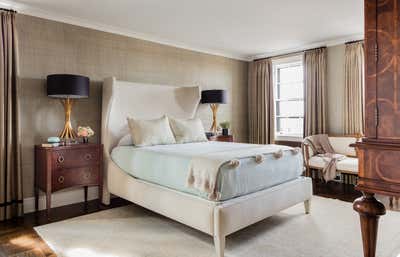  Traditional Apartment Bedroom. Back Bay Pied-à-Terre by Duncan Hughes Interiors.
