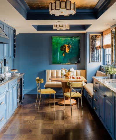  French Apartment Kitchen. Back Bay Pied-à-Terre by Duncan Hughes Interiors.