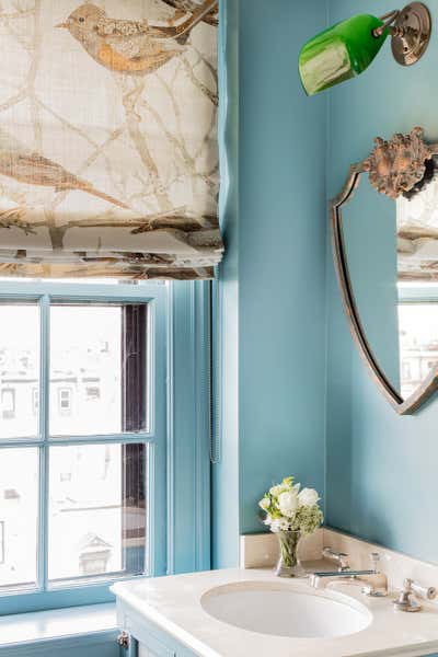  Coastal Apartment Bedroom. Back Bay Pied-à-Terre by Duncan Hughes Interiors.