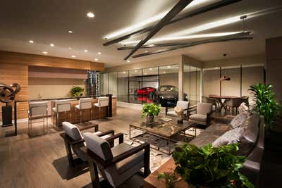  Modern Family Home Bar and Game Room. Modern Desert Retreat by Anita Lang/IMI Design.