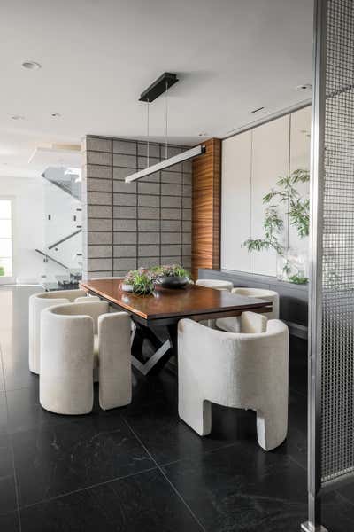 Modern Dining Room. Urban Sophistication by Anita Lang/IMI Design.