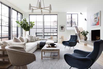  Modern Living Room. White Out by Summer Thornton Design .