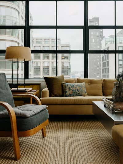  Contemporary Living Room. Chelsea Duplex by Studio Mellone.