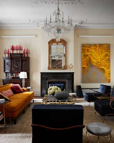  Eclectic Living Room. French Quarter by Shawn Henderson Interior Design.