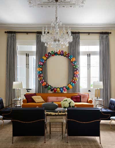  Eclectic Living Room. French Quarter by Shawn Henderson Interior Design.