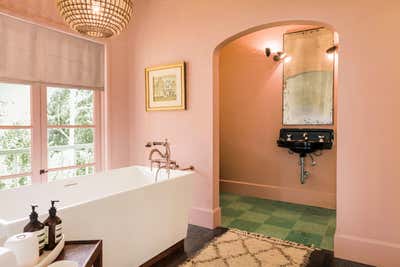  Eclectic Bathroom. California Home by Romanek Design Studio.