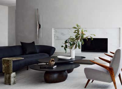 Minimalist Living Room. Sausalito by NICOLEHOLLIS.