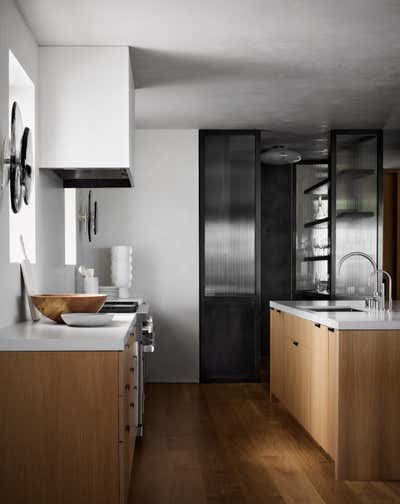 Minimalist Kitchen. Sausalito by NICOLEHOLLIS.
