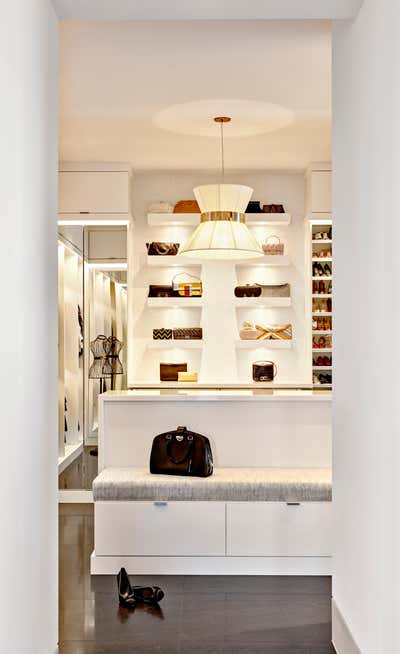  Modern Family Home Storage Room and Closet. Hillside Modern Oasis by Anita Lang/IMI Design.