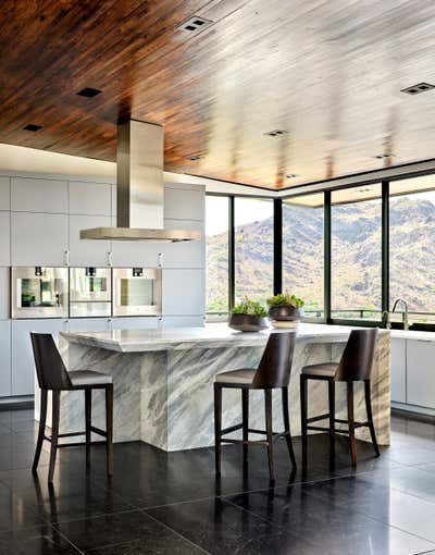  Modern Family Home Kitchen. Hillside Modern Oasis by Anita Lang/IMI Design.