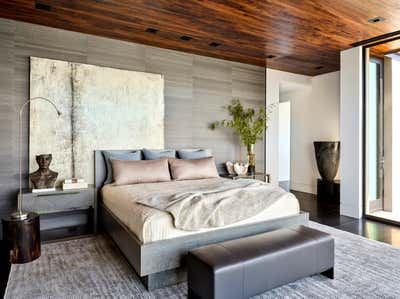  Modern Family Home Bedroom. Hillside Modern Oasis by Anita Lang/IMI Design.