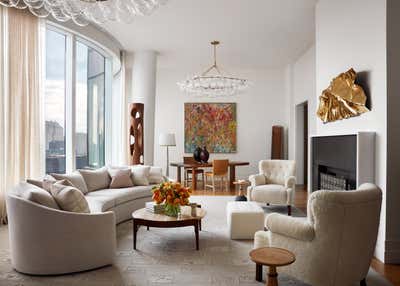  Modern Living Room. Midtown Residence by David Scott Interiors.