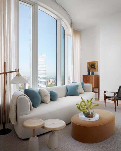  Modern Living Room. Midtown Residence by David Scott Interiors.