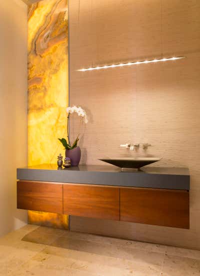  Modern Family Home Bathroom. Modern Simplicity  by Anita Lang/IMI Design.
