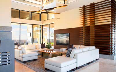 Modern Family Home Living Room. Modern Simplicity  by Anita Lang/IMI Design.