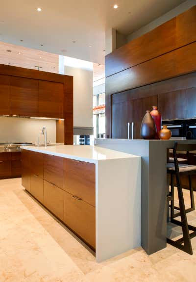 Modern Kitchen. Modern Simplicity  by Anita Lang/IMI Design.