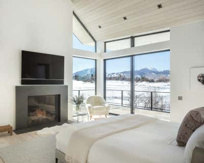  Modern Family Home Bedroom. Meadow House by Rowland and Broughton.