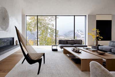  Modern Minimalist Family Home Living Room. Art Barn by Rowland and Broughton.