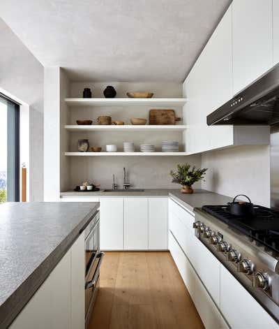  Minimalist Family Home Kitchen. Art Barn by Rowland and Broughton.
