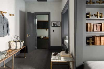  Modern Bedroom. East Hampton Village by Dan Scotti Design.