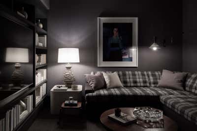  Modern Living Room. East Hampton Village by Dan Scotti Design.