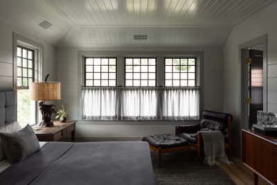  Modern Bedroom. East Hampton Village by Dan Scotti Design.