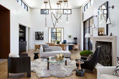 Modern Family Home Living Room. Bagua  by Rowland and Broughton.