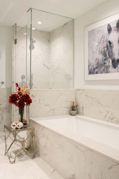  Eclectic Apartment Bathroom. Going Wild in NYC by Do Not Let Us Design.