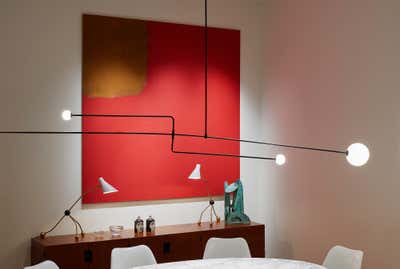 Contemporary Dining Room. Albermale Street by Studio Mackereth.