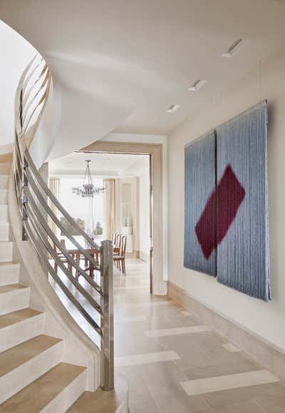  Modern Entry and Hall. Georgetown Home by David Kleinberg Design Associates.