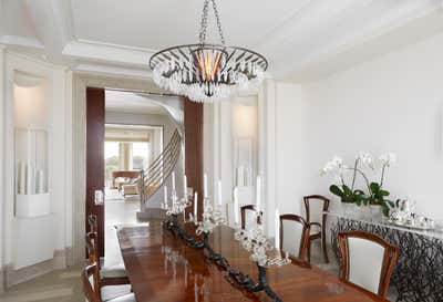 Modern Dining Room. Georgetown Home by David Kleinberg Design Associates.