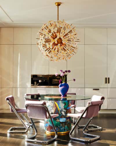  Modern Family Home Dining Room. Greenwich  by Evan Edward .