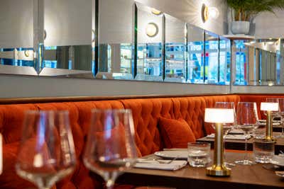  Eclectic Scandinavian Restaurant Dining Room. Lee restaurant by Marit Ilison Creative Atelier.