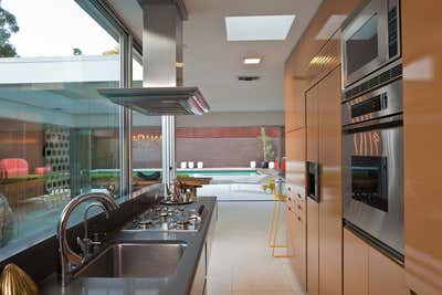  Modern Family Home Kitchen. Interior Design Fickett House by Hildebrandt Studio.
