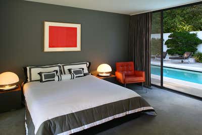  Contemporary Mid-Century Modern Modern Bedroom. Interior Styling Ladd & Kelsey House by Hildebrandt Studio.