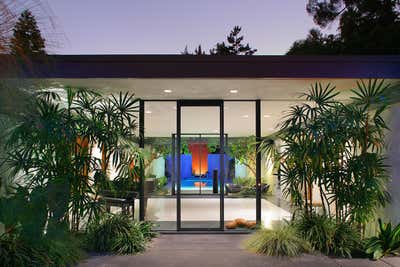  Mid-Century Modern Entry and Hall. Interior Styling Ladd & Kelsey House by Hildebrandt Studio.