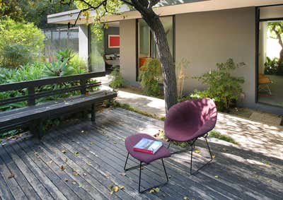  Mid-Century Modern Patio and Deck. Interior Styling Ladd & Kelsey House by Hildebrandt Studio.