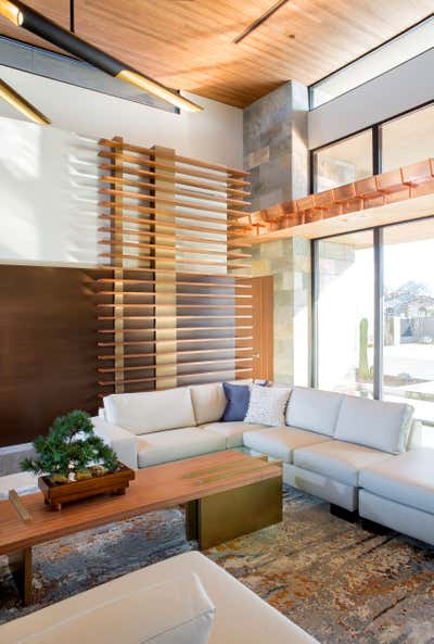 Modern Family Home Living Room. Modern Simplicity  by Anita Lang/IMI Design.