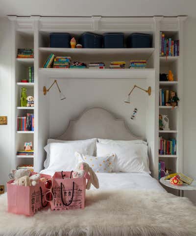  Traditional Eclectic Apartment Children's Room. Prospect Park West by Studio SFW.