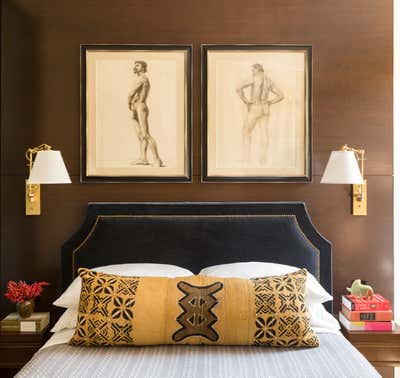  Traditional Apartment Bedroom. West Village  by Studio SFW.