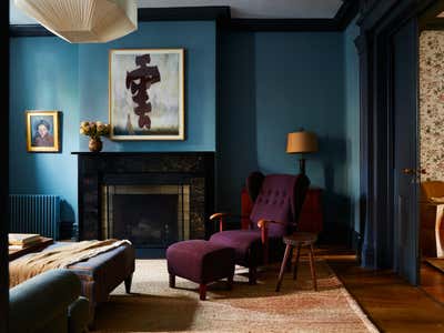  Eclectic Family Home Living Room. Brooklyn Federal  by Hadley Wiggins Inc..