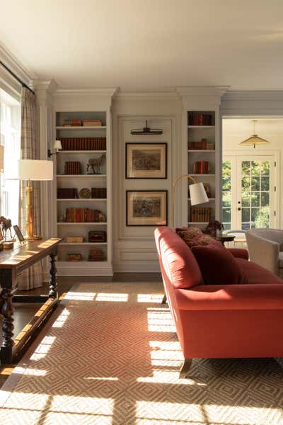  English Country Country House Living Room. Litchfield County Weekends by Hadley Wiggins Inc..