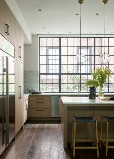  Eclectic Family Home Kitchen. Beacon Hill Carriage House by LTK Interiors.