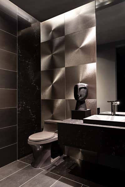 Modern Bathroom. Urban Sophistication by Anita Lang/IMI Design.