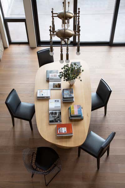  Contemporary Family Home Dining Room. Aldasoro Ranch by Kimille Taylor Inc.